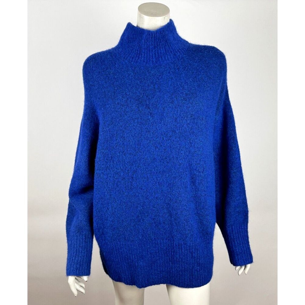 Banana Republic Atiena Alpaca-Blend Sweater Women L NWOT Long Sleeve Pullover